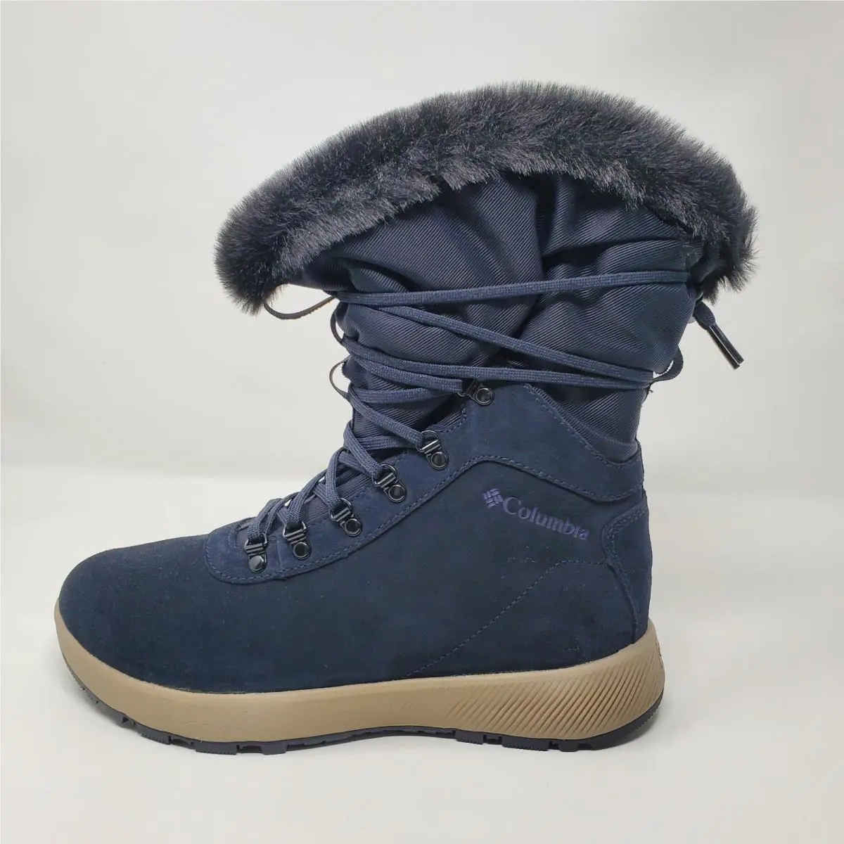 Columbia shoes - Columbia Slopeside Village Omni-Heat Hi - BL0150-444 - Blue 3