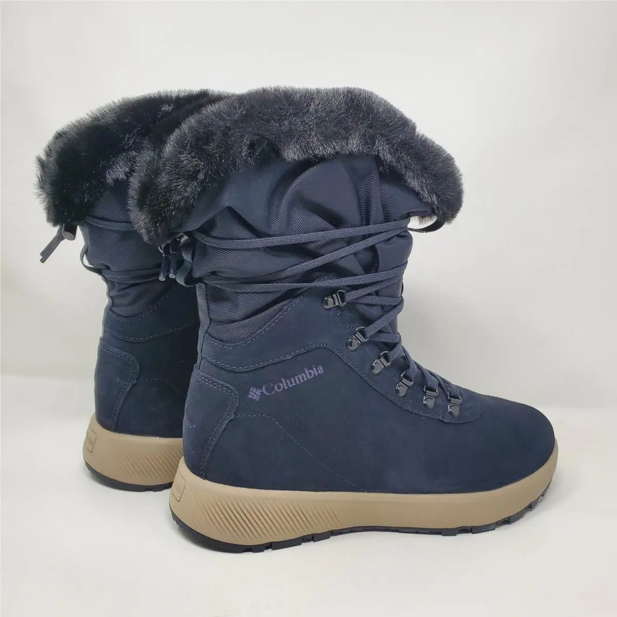 Columbia shoes - Columbia Slopeside Village Omni-Heat Hi - BL0150-444 - Blue 5