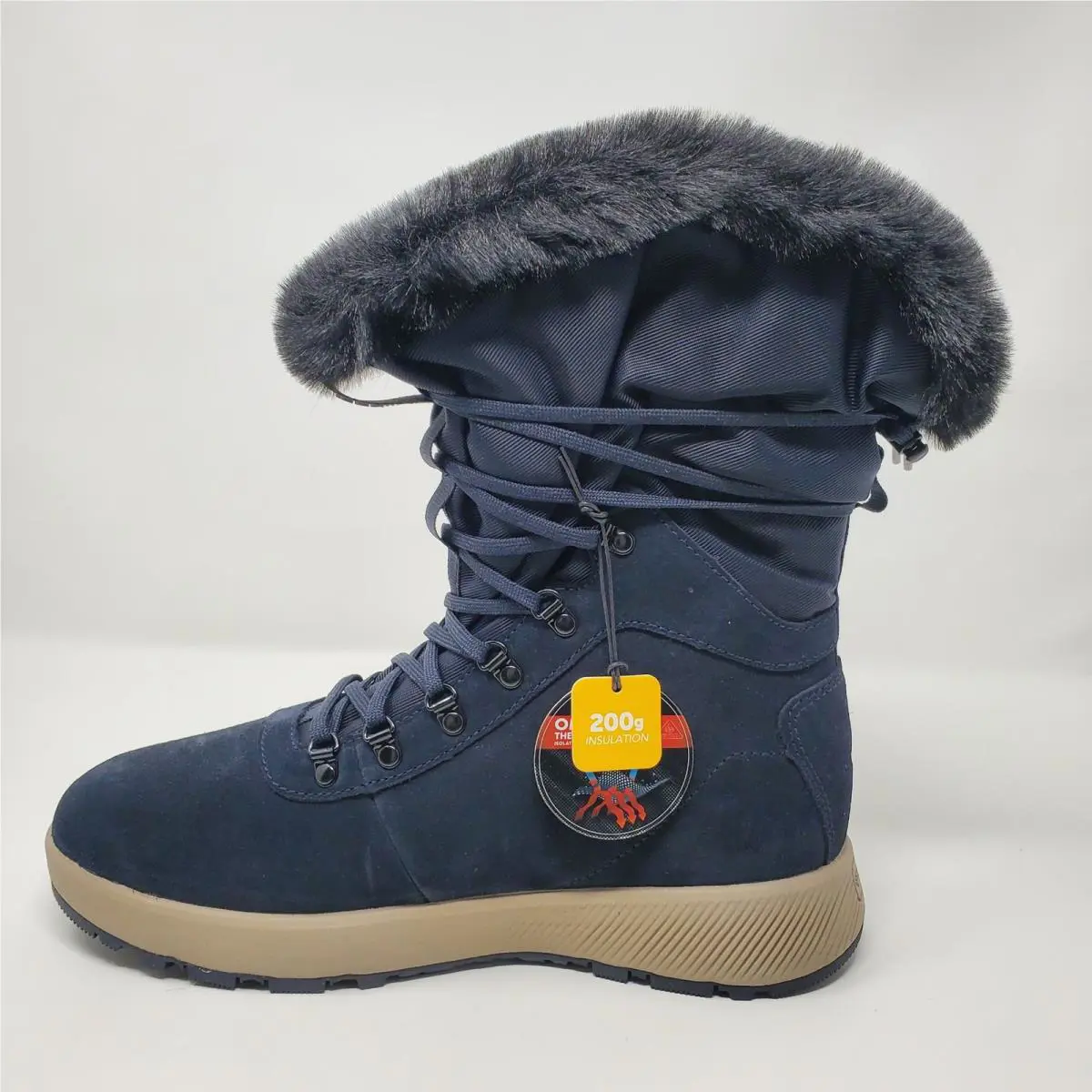 Columbia shoes - Columbia Slopeside Village Omni-Heat Hi - BL0150-444 - Blue 7