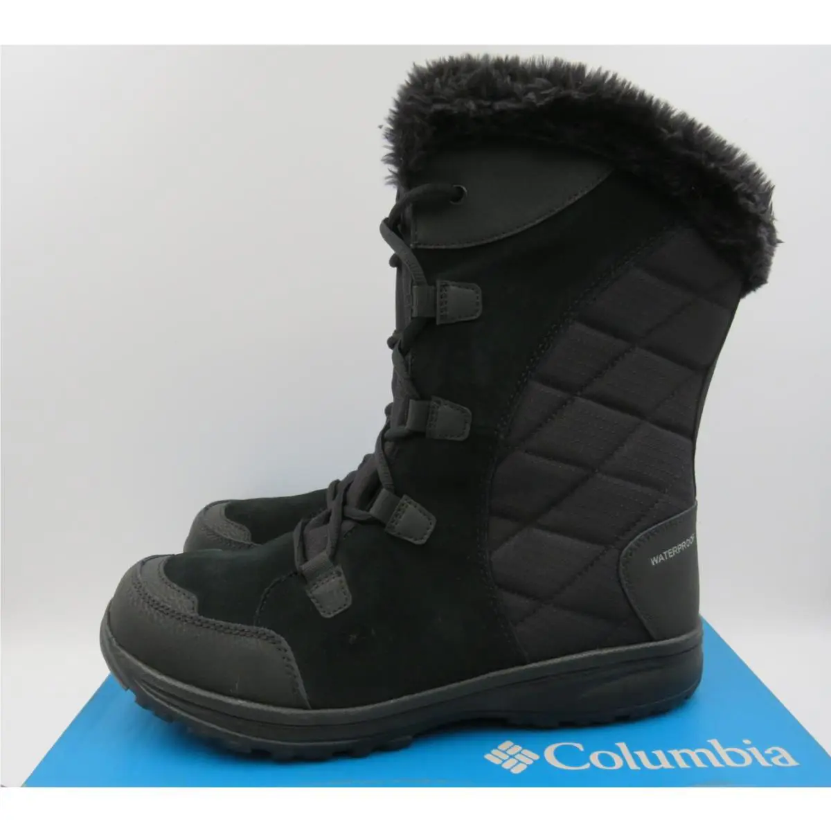 Womens Columbia Ice Maiden II Waterproof Winter Snow Boots Shoes Size 11