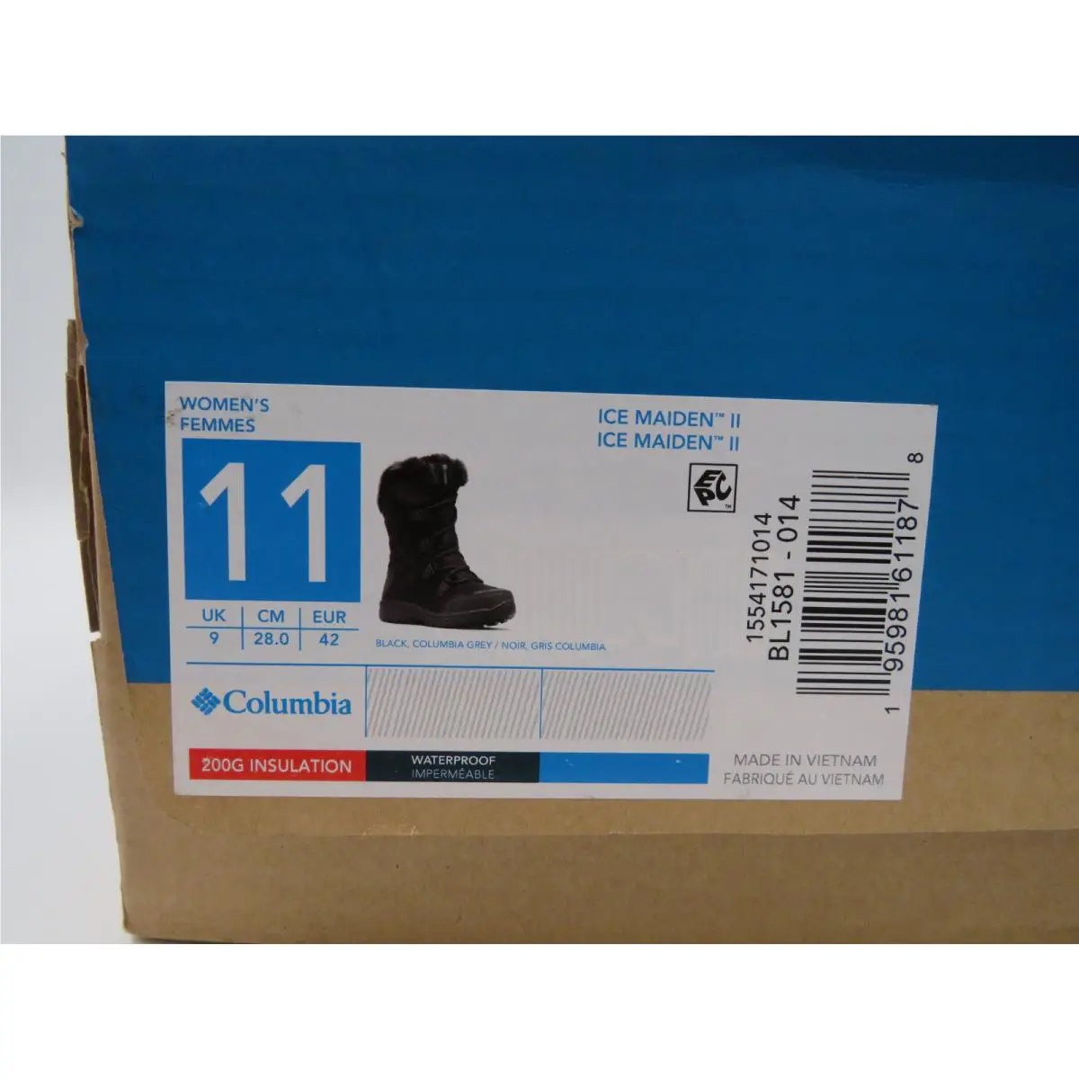 Columbia shoes - Columbia Ice Maiden II - Ice Maiden - Black 5