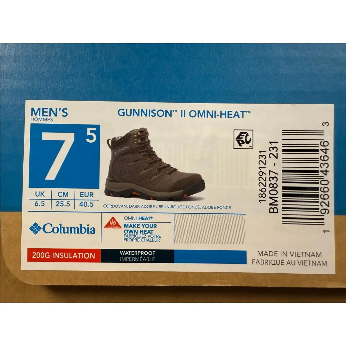 Columbia shoes - Brown 8