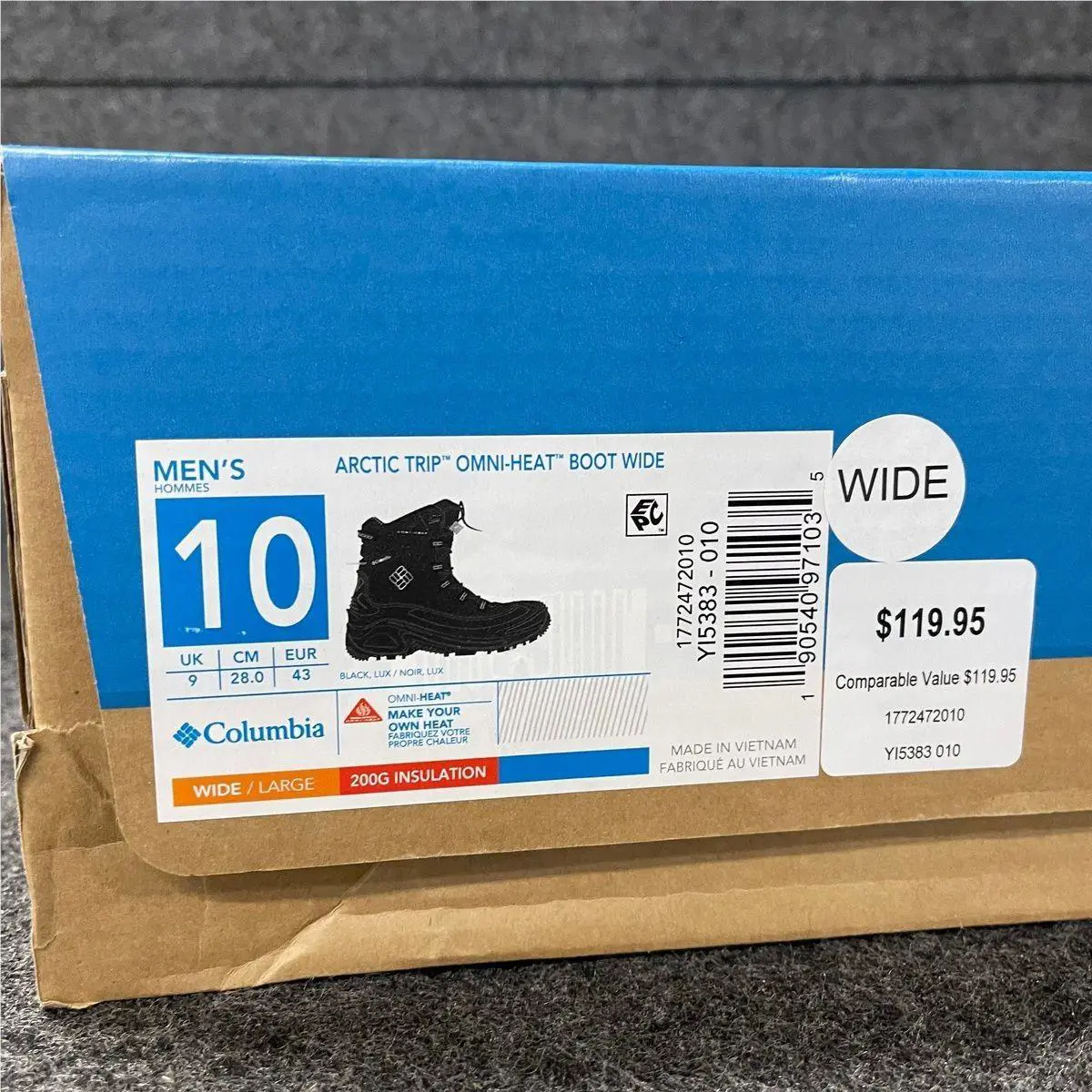 Columbia shoes - vs-191239 - vs-191239 - Black (UPC: 190540971035) 2