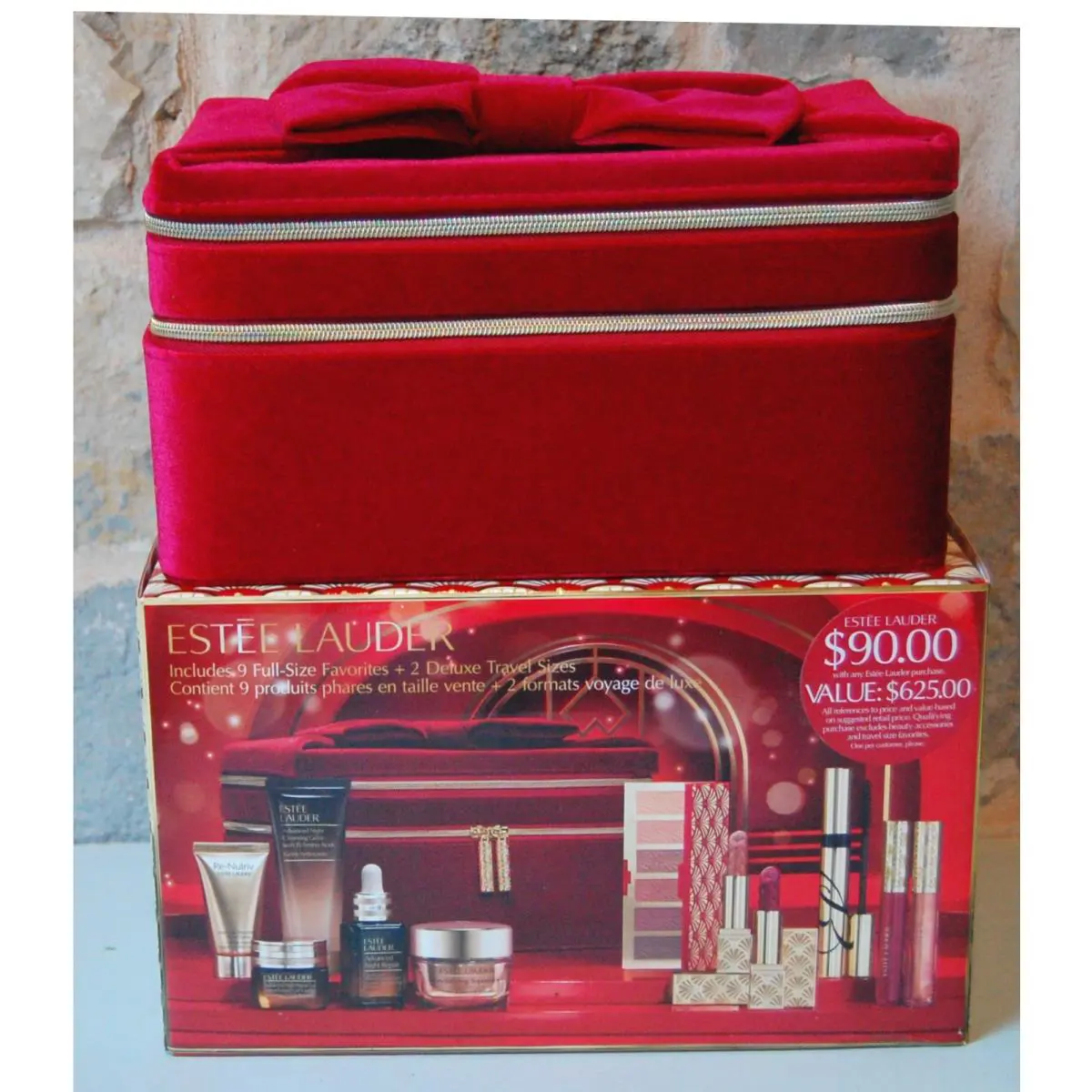 Estee Lauder Holiday Blockbuster Makeup Gift Set Value Night Cream Box