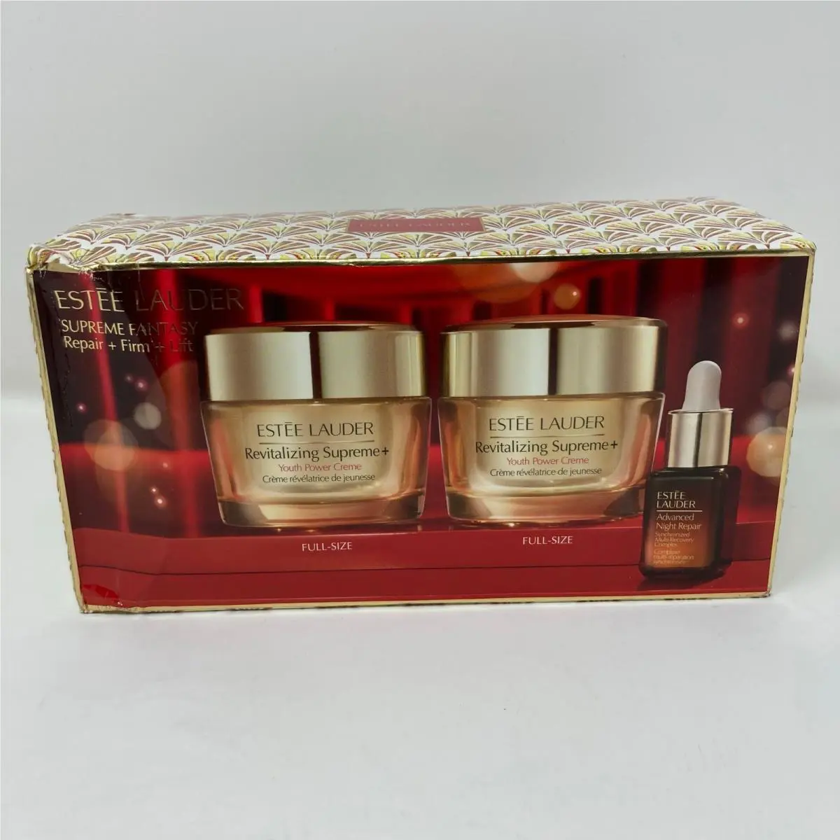 Estee Lauder Supreme Joy Skincare Gift Set Repair + Lift + Firm 3 Piece Set