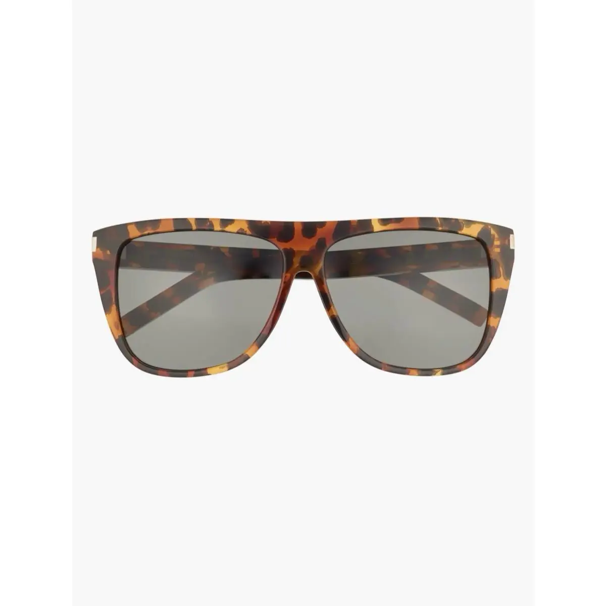 Saint Lauren 59 mm Women’s Oversized Havana Square Sunglasses