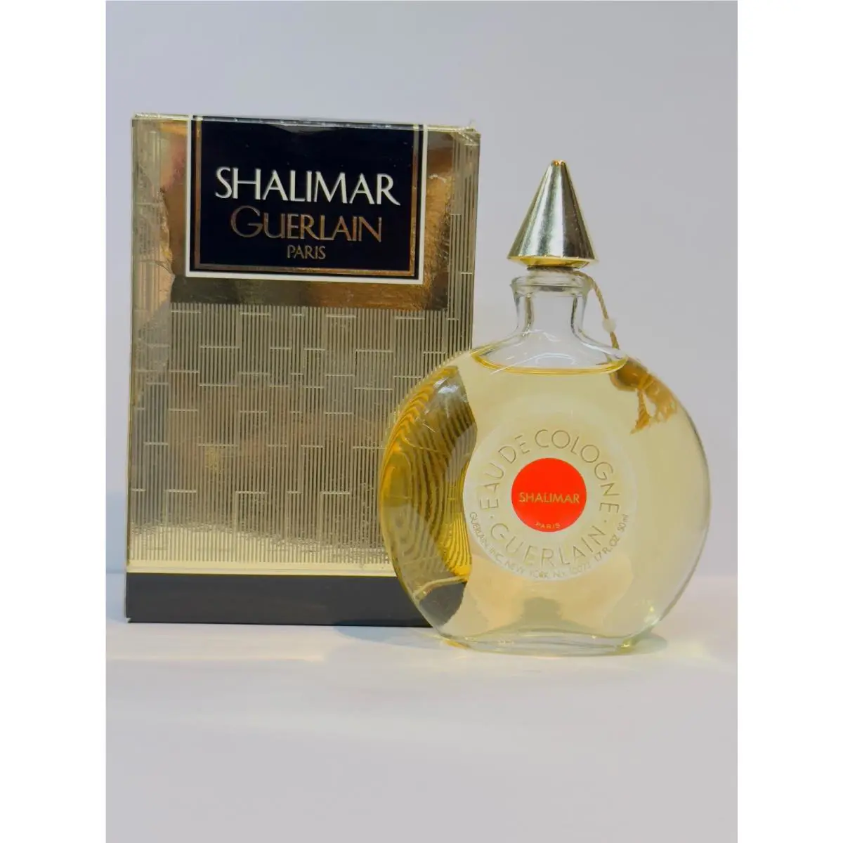 Shalimar Guerlain Paris Eau DE Cologne 50ml 1.7 FL OZ Splash