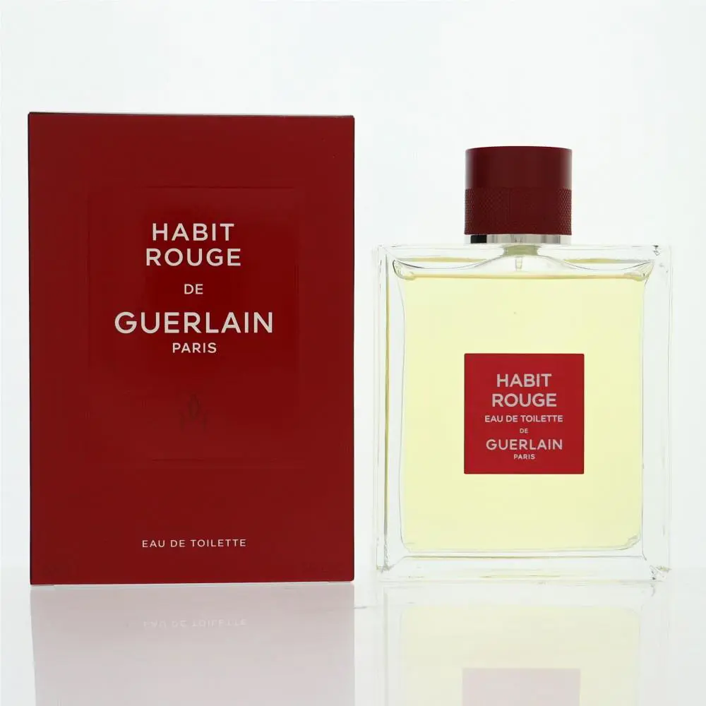 Guerlain Habit Rouge 5 Eau De Toilette Spray by Guerla For Men