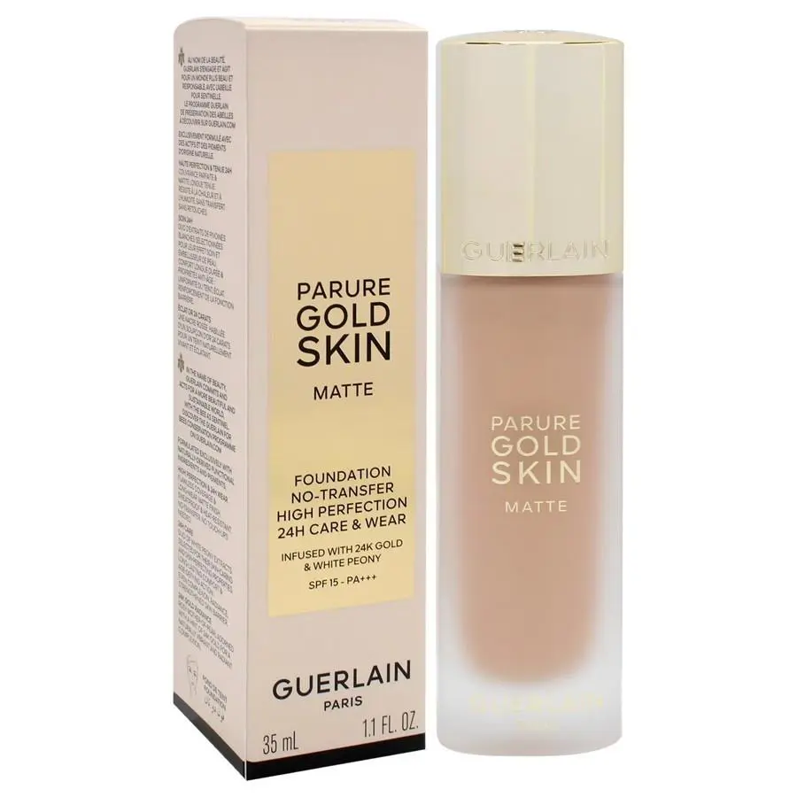 Guerlain Parure Gold Skin Matte Foundation - 3W Warm 1.1oz/35ml