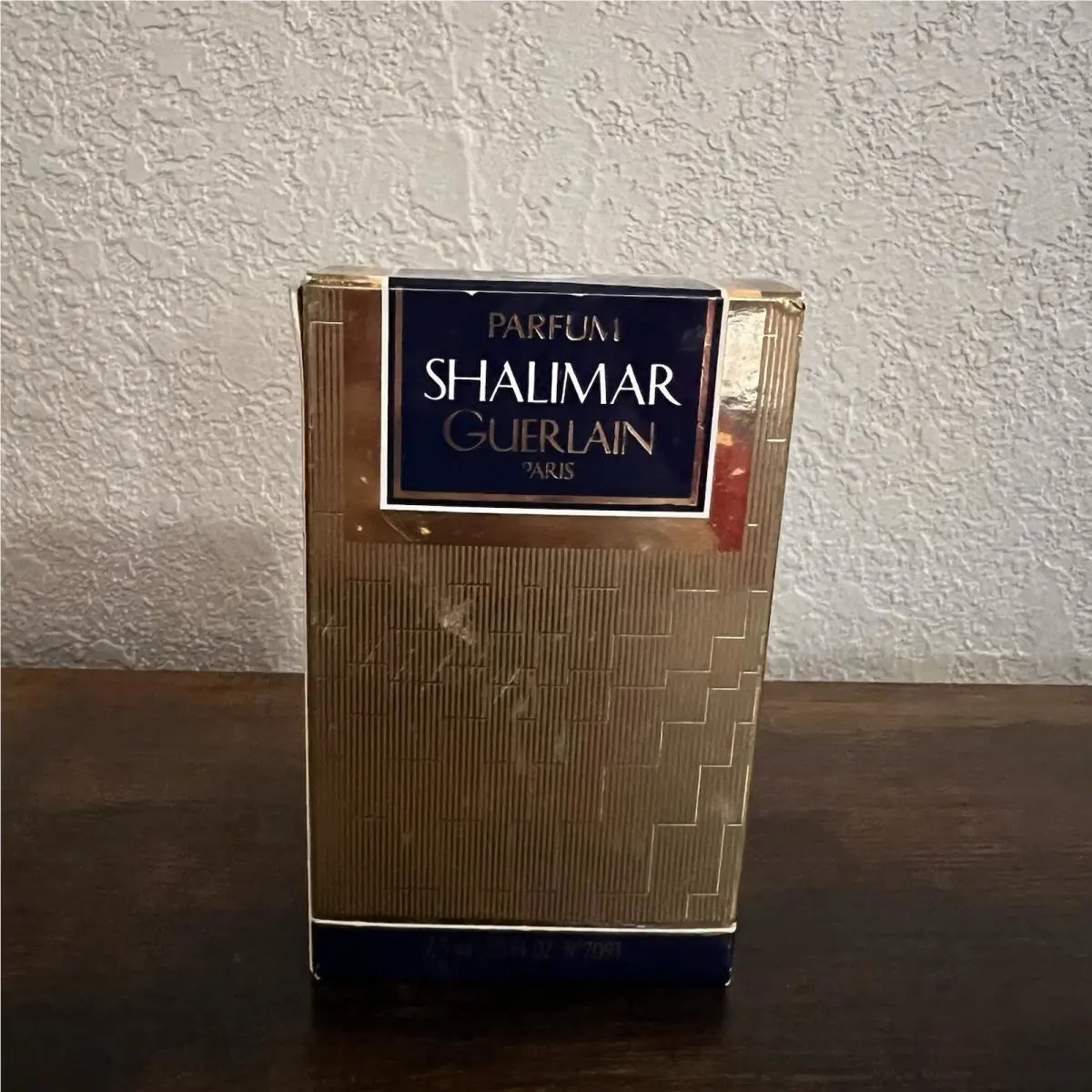 Guerlain Paris Made In France Shalimar Perfume .25oz