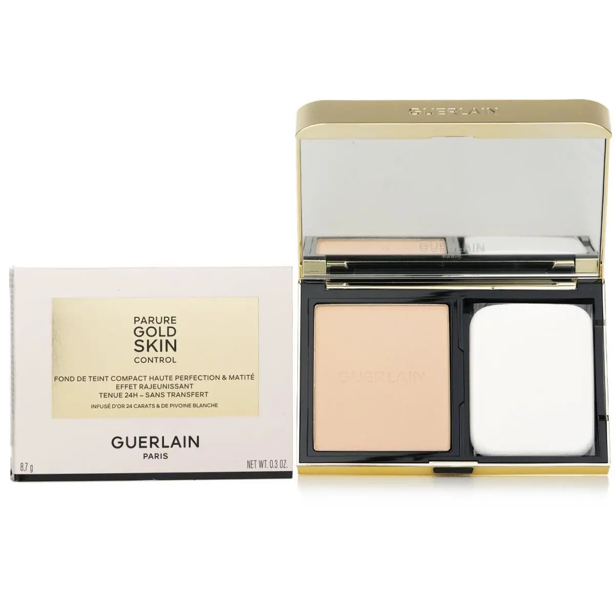 Guerlain Parure Gold High Perfection Matte Compact Foundation - 2N Neutral 0.3oz