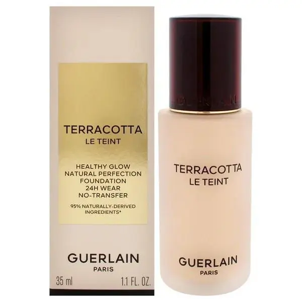 Guerlain Terracotta Leteint Natural Perfection Foundation - 1W Warm/dore 1.1oz