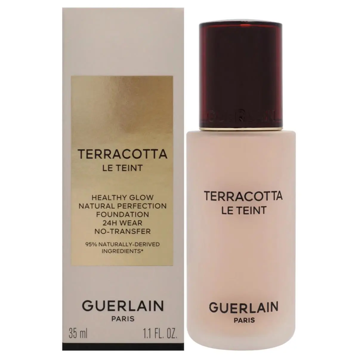 Guerlain Terracotta Leteint Natural Perfection Foundation- 1N Neutral 1.1oz/35ml
