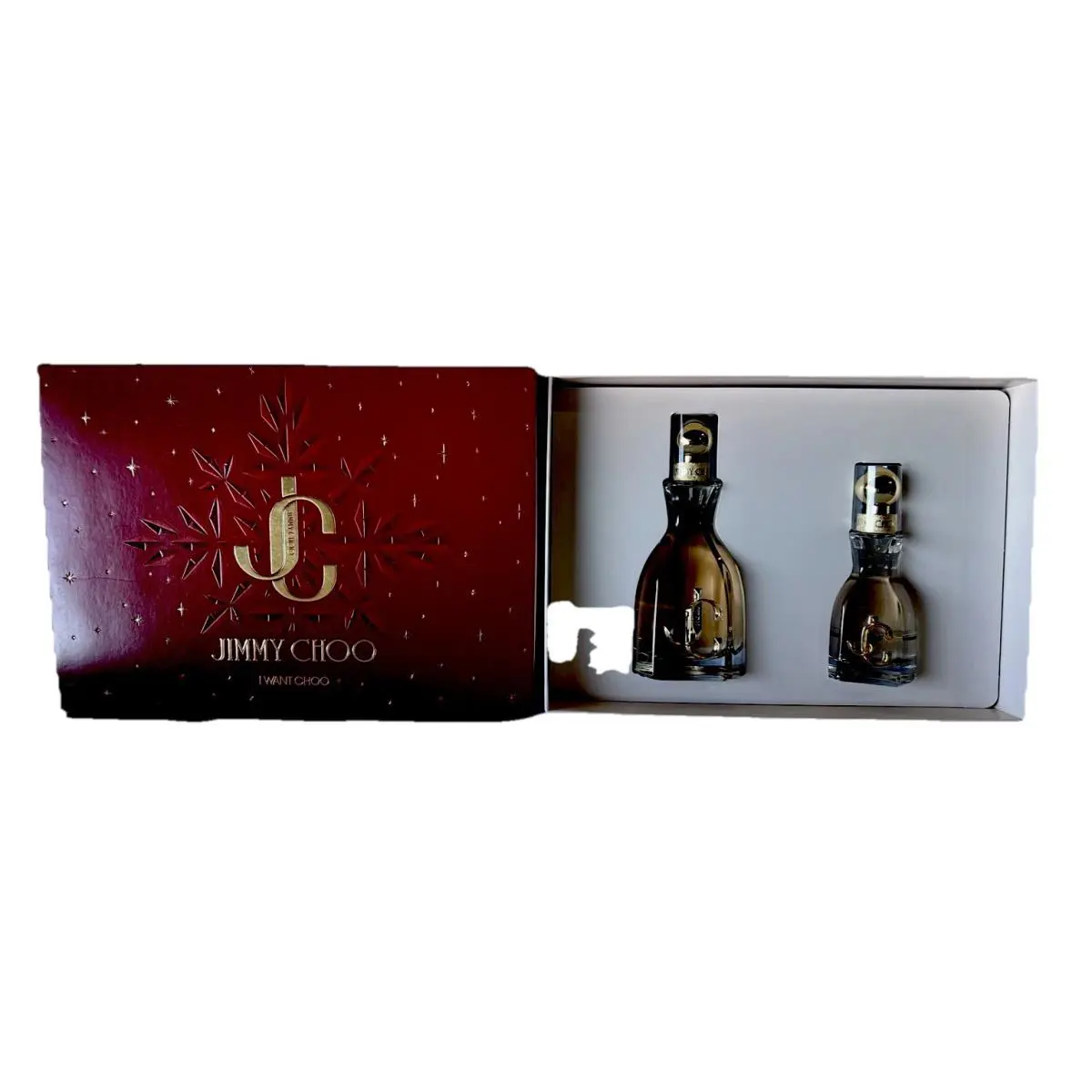 Jimmy Choo I Want Choo 2pc Gift Set with 3.3+1.3oz Edp Spray