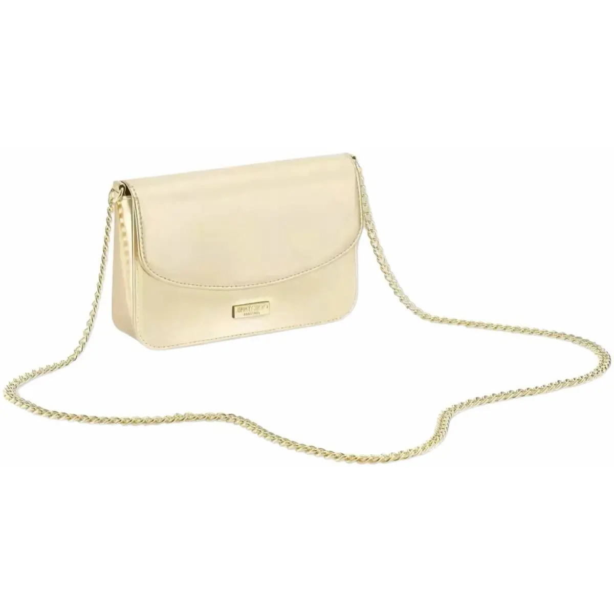 Jimmy Choo Parfums Gold Shoulder Bag Chain Strap/crossbody/ Clutch