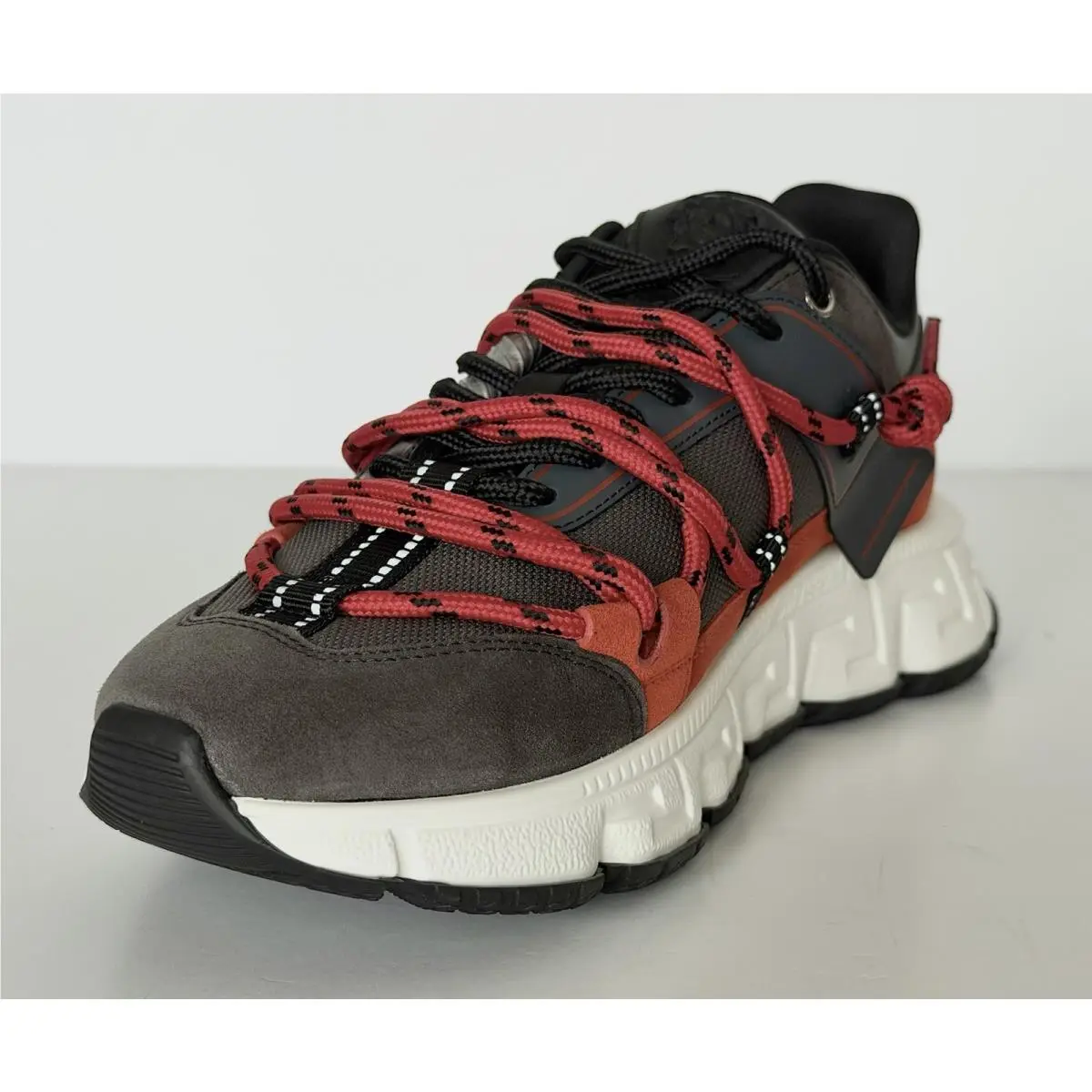Versace shoes - Versace Greca - Greca - 1021490 - Gray/Green (UPC: 8054034486257) 4