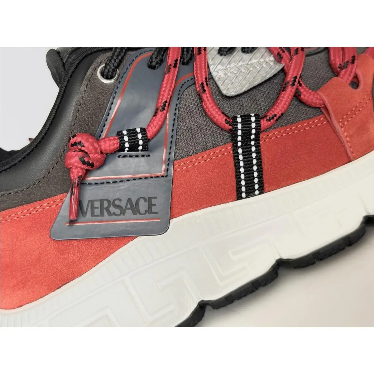 Versace shoes - Versace Greca - Greca - 1021490 - Gray/Green (UPC: 8054034486257) 11