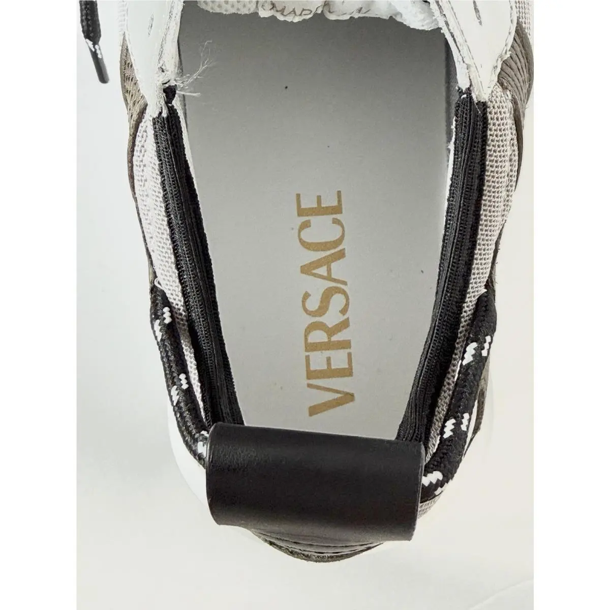 Versace shoes - Versace Chain Reaction - Chain Reaction - 1021575 - Gray/Green (UPC: 8054034486745) 17