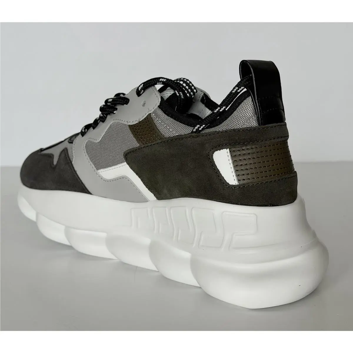 Versace shoes - Versace Chain Reaction - Chain Reaction - 1021575 - Gray/Green (UPC: 8054034486745) 3