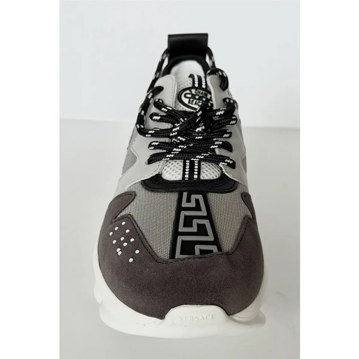 Versace shoes - Versace Chain Reaction - Chain Reaction - 1021575 - Gray/Green (UPC: 8054034486745) 6