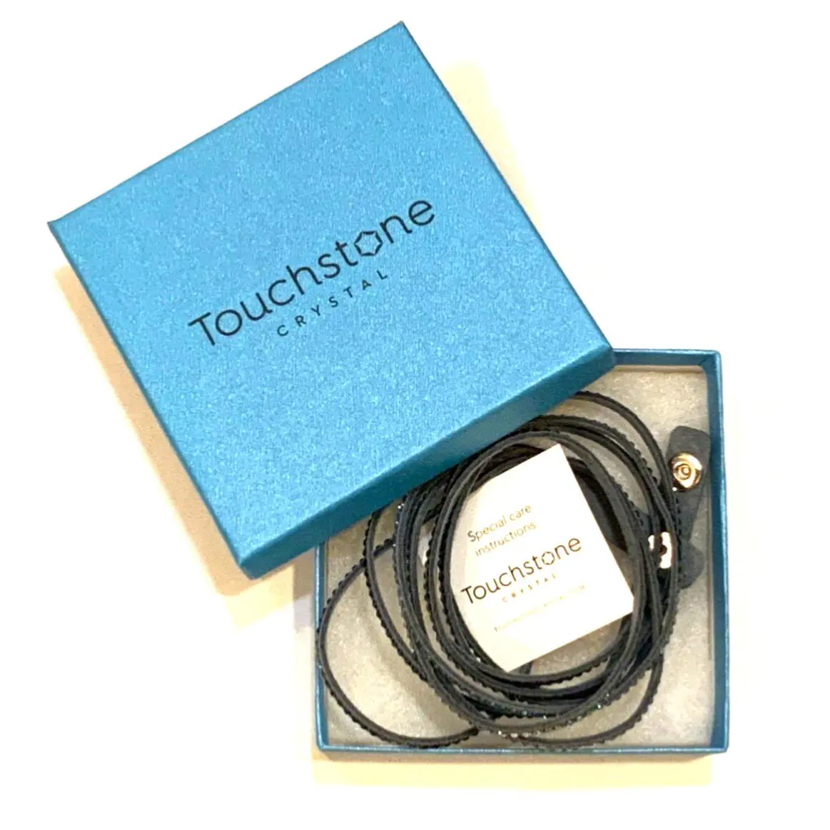 Touchstone Crystal By Swarovski Triple Wrap Denim