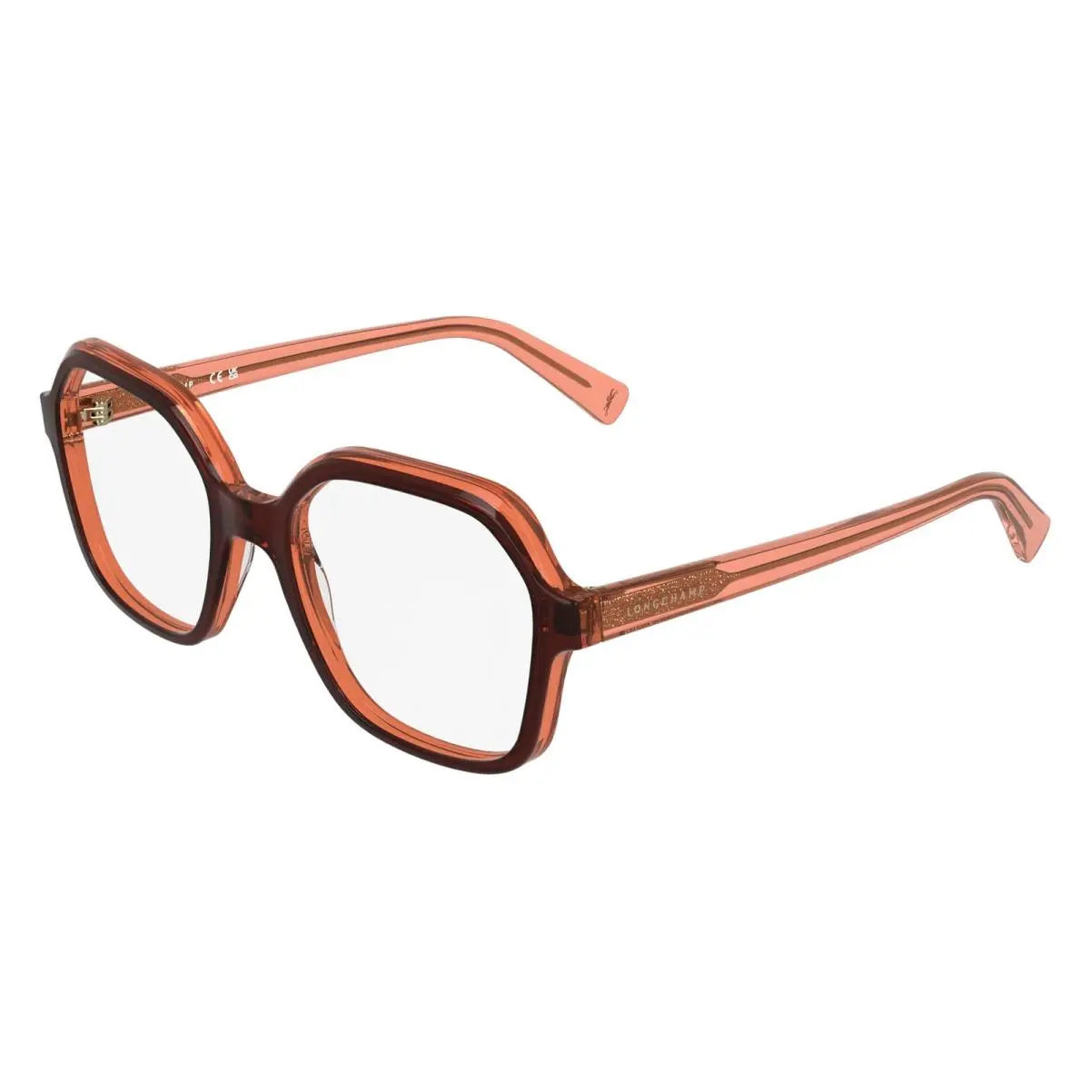 Longchamp LO 2796 Transparent Brown/red 203 Size 53 Eyeglasses