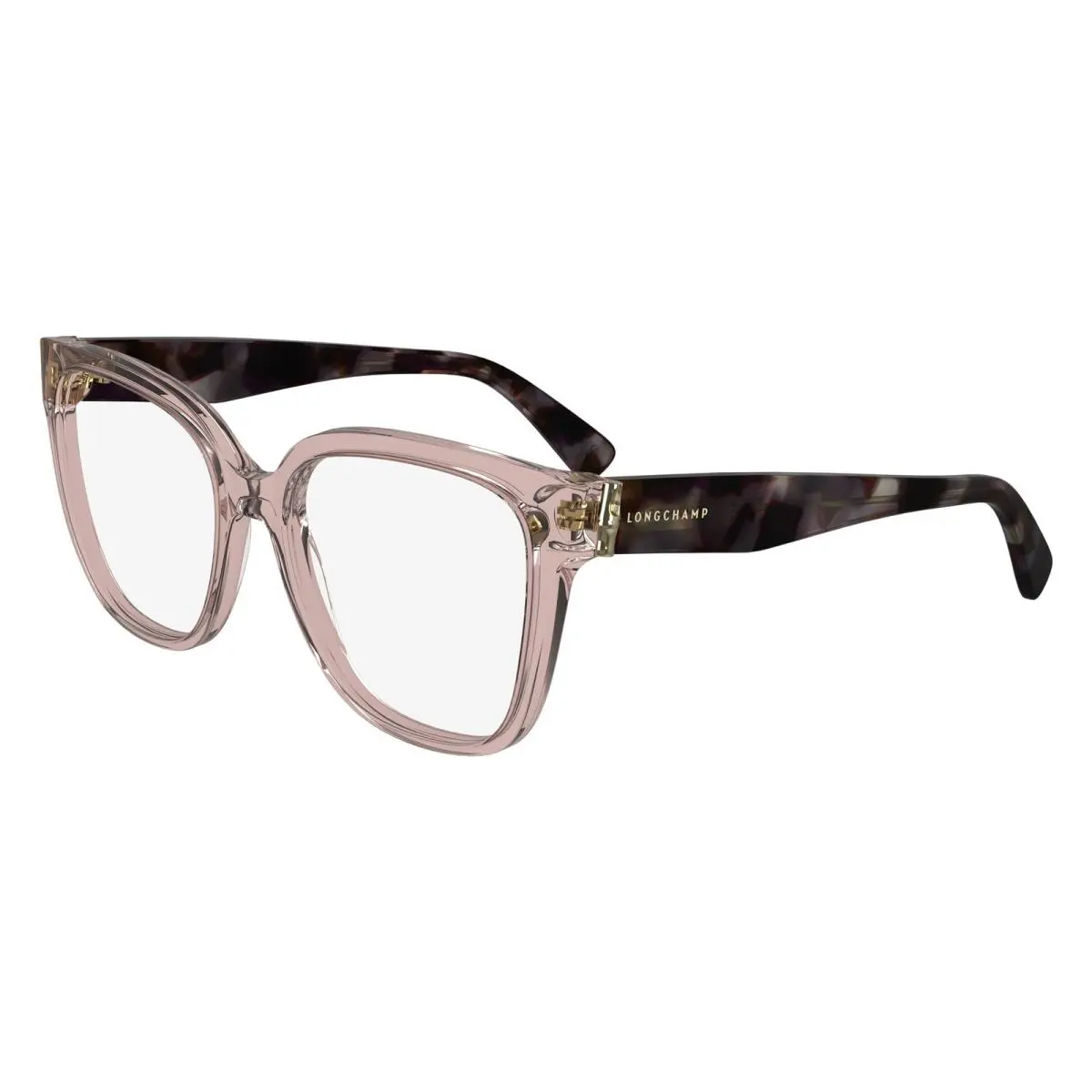 Longchamp LO2745 Eyeglasses 690 Transparent Rose/havana