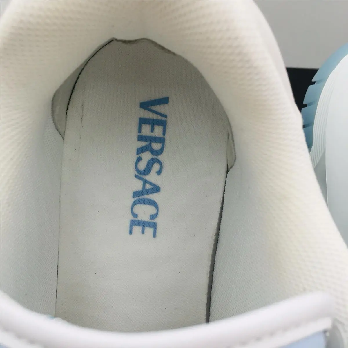 Versace shoes - Versace Odissea - Odissea - 1015437_1A10925- 5UA8P - Blue Hydrangea/ White/ Palladium 8