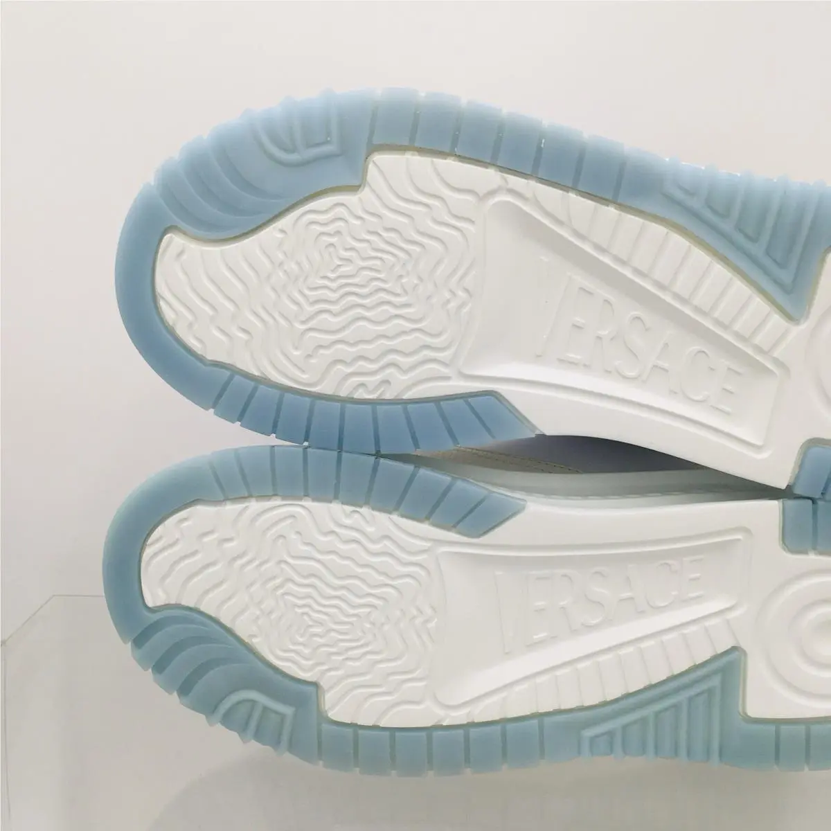 Versace shoes - Versace Odissea - Odissea - 1015437_1A10925- 5UA8P - Blue Hydrangea/ White/ Palladium 11