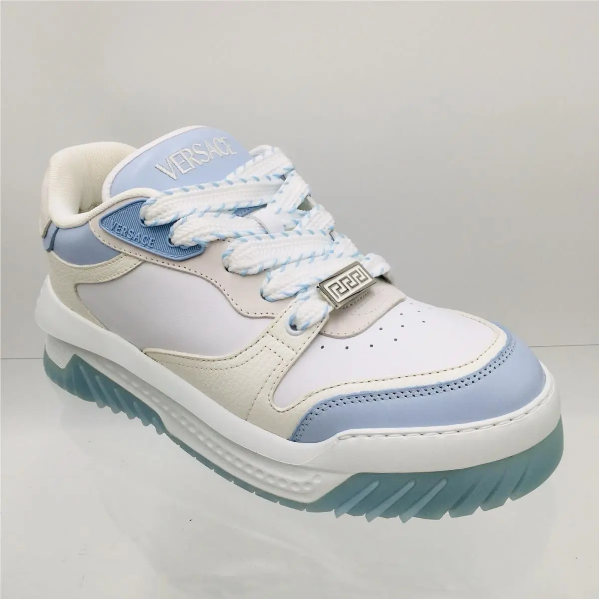 Versace shoes - Versace Odissea - Odissea - 1015437_1A10925- 5UA8P - Blue Hydrangea/ White/ Palladium 13