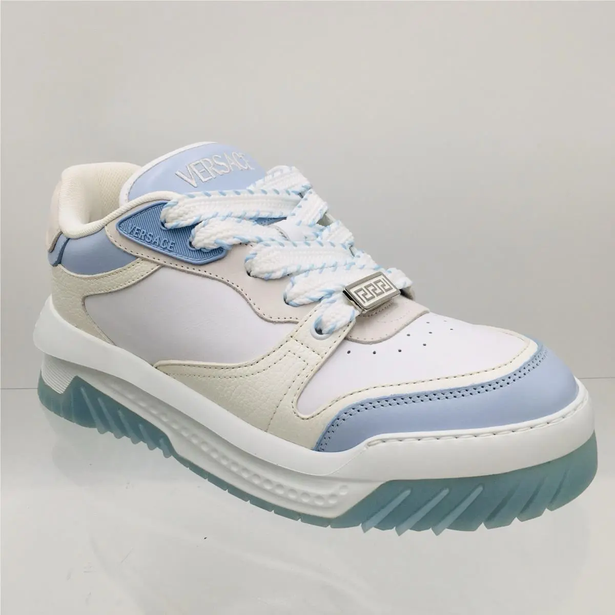 Versace shoes - Versace Odissea - Odissea - 1015437_1A10925- 5UA8P - Blue Hydrangea/ White/ Palladium 14