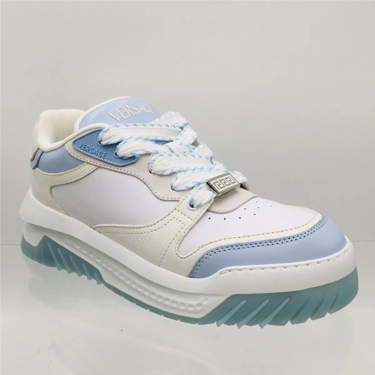 Versace shoes - Versace Odissea - Odissea - 1015437_1A10925- 5UA8P - Blue Hydrangea/ White/ Palladium 15