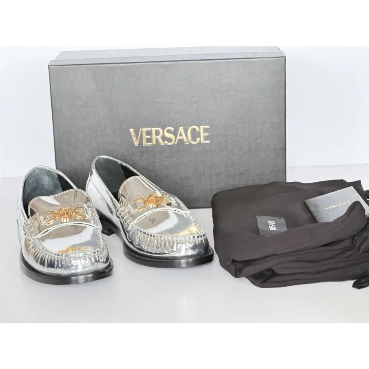 Versace shoes - Silver 7
