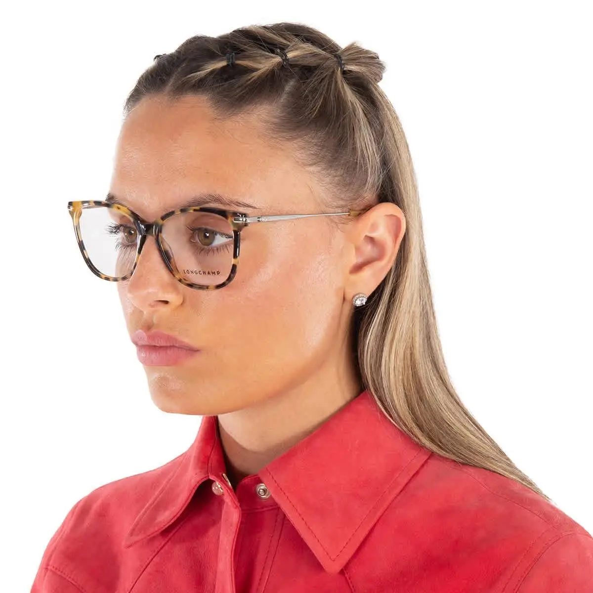 Longchamp Demo Cat Eye Ladies Eyeglasses LO2691 255 54 LO2691 255 54