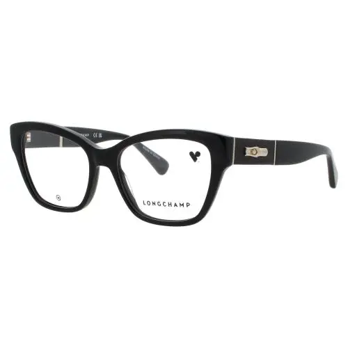 Demo Cat Eye Ladies Eyeglasses LO2742L 001 52 LO2742L 001 52 by Longchamp