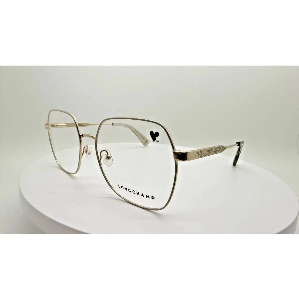 Longchamp LO2148 771 Women`s Eyeglasses 55-17-140MM/GOLD/IVORY