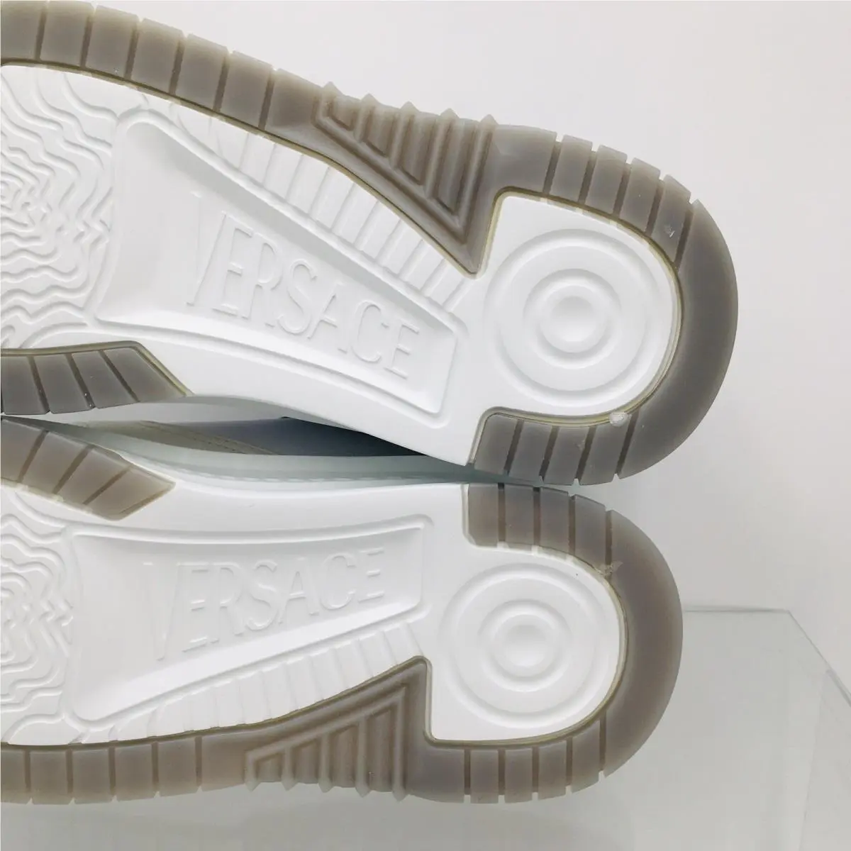 Versace shoes - Versace Odissea - Odissea - 1015437 _1A10925_2E10P - Grey / White 11