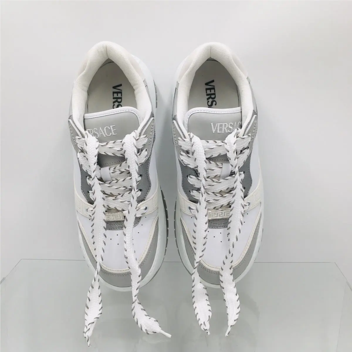 Versace shoes - Versace Odissea - Odissea - 1015437 _1A10925_2E10P - Grey / White 15