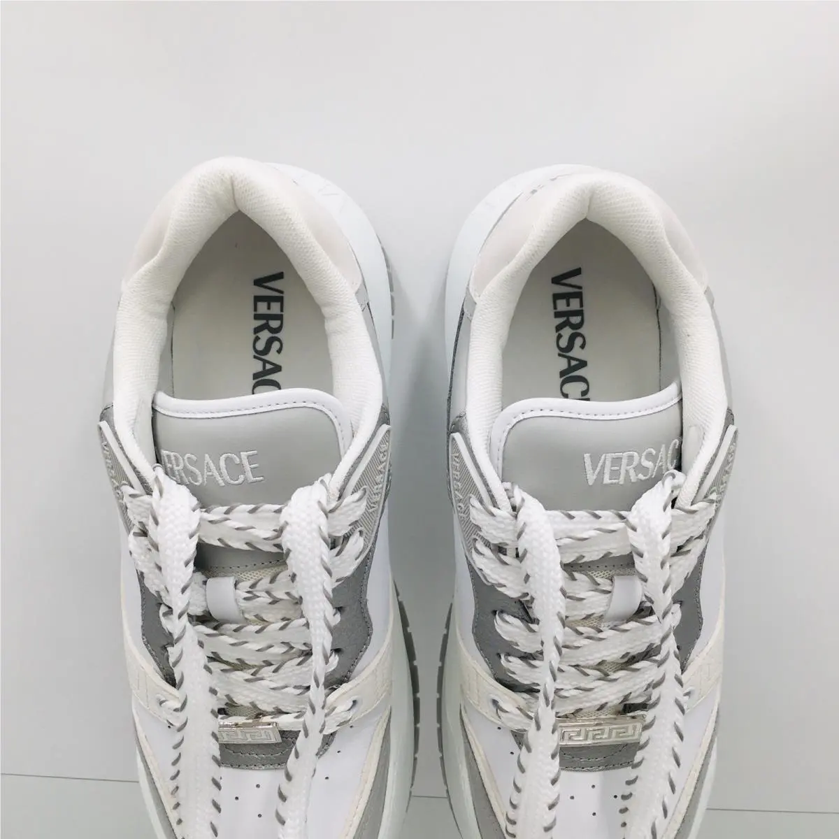 Versace shoes - Versace Odissea - Odissea - 1015437 _1A10925_2E10P - Grey / White 16