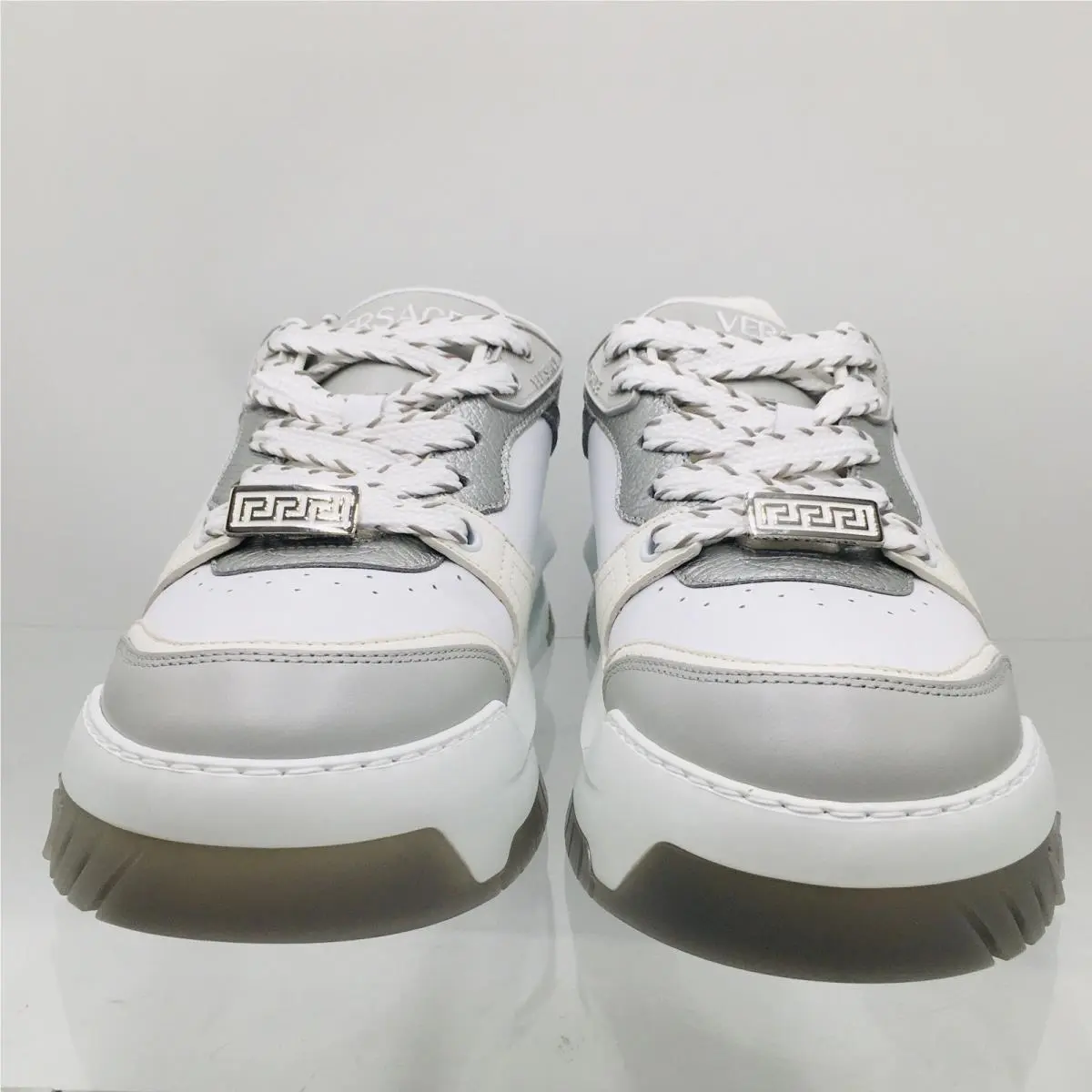 Versace shoes - Versace Odissea - Odissea - 1015437 _1A10925_2E10P - Grey / White 7