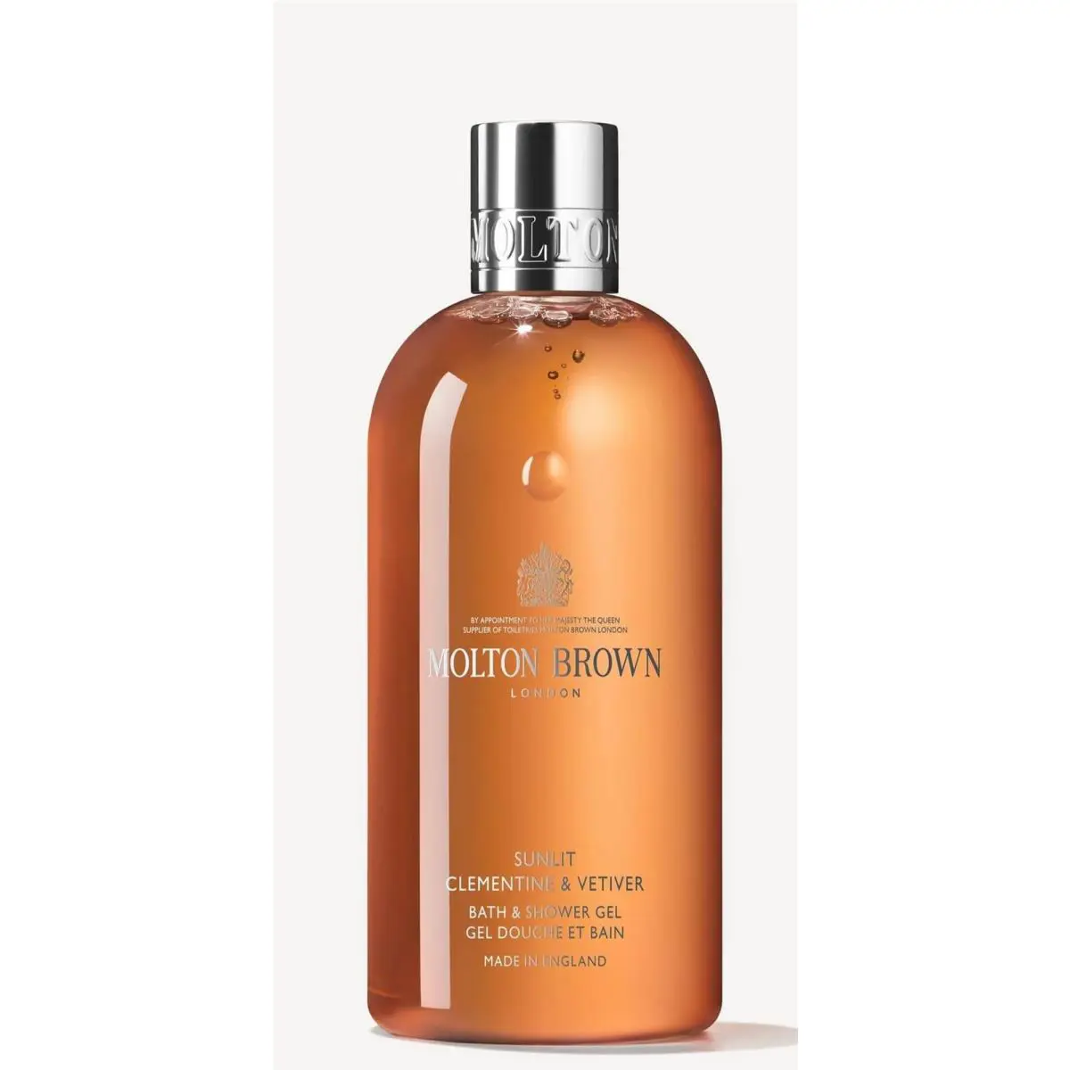 Molton Brown Sunlit Clementine Vetiver Bath Shower Gel 10oz 300ml