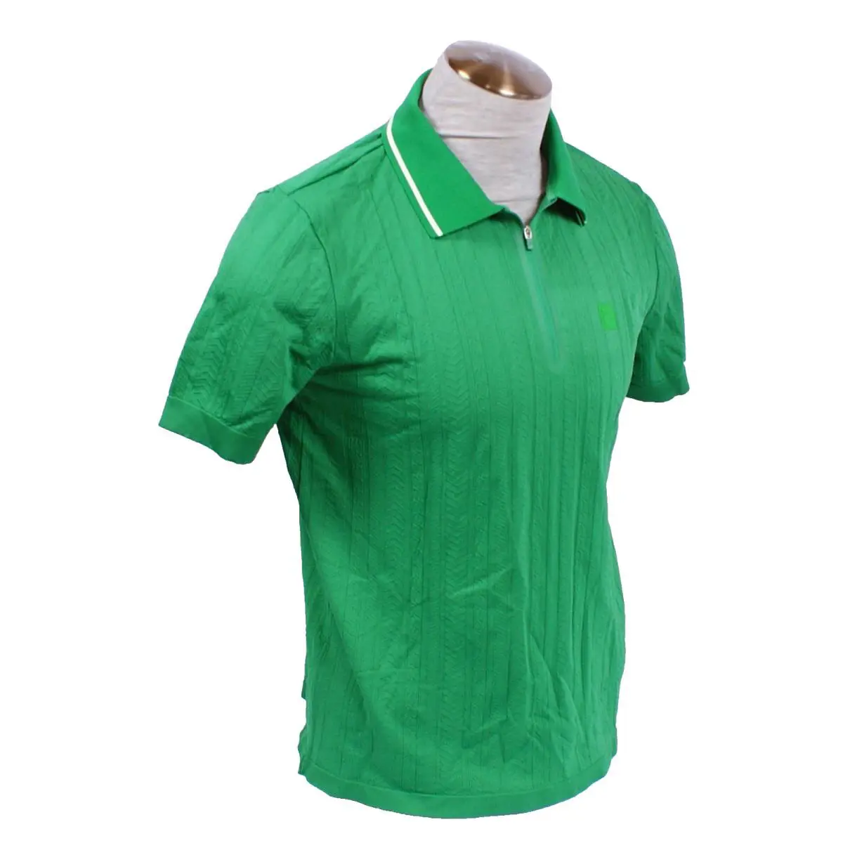 Fila clothing - Challenger Cable Zip Polo - Challenger Cable Zip Polo - Green (UPC: 196447630426) 1