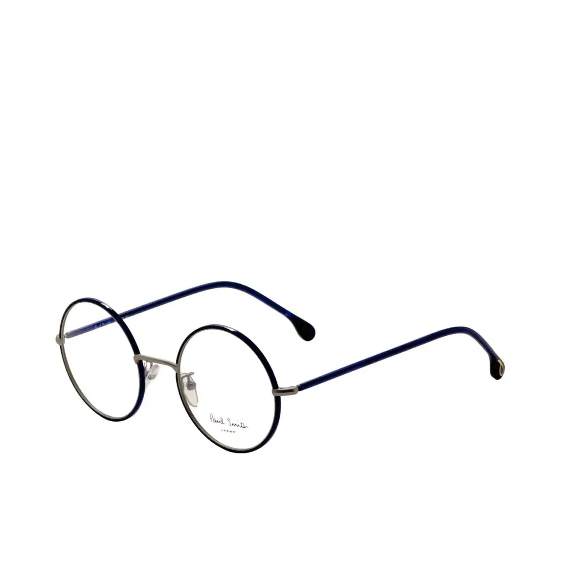 Paul Smith Unisex Alford 49mm Deep Navy Matte Silver Opticals PSOP004V1-004-49