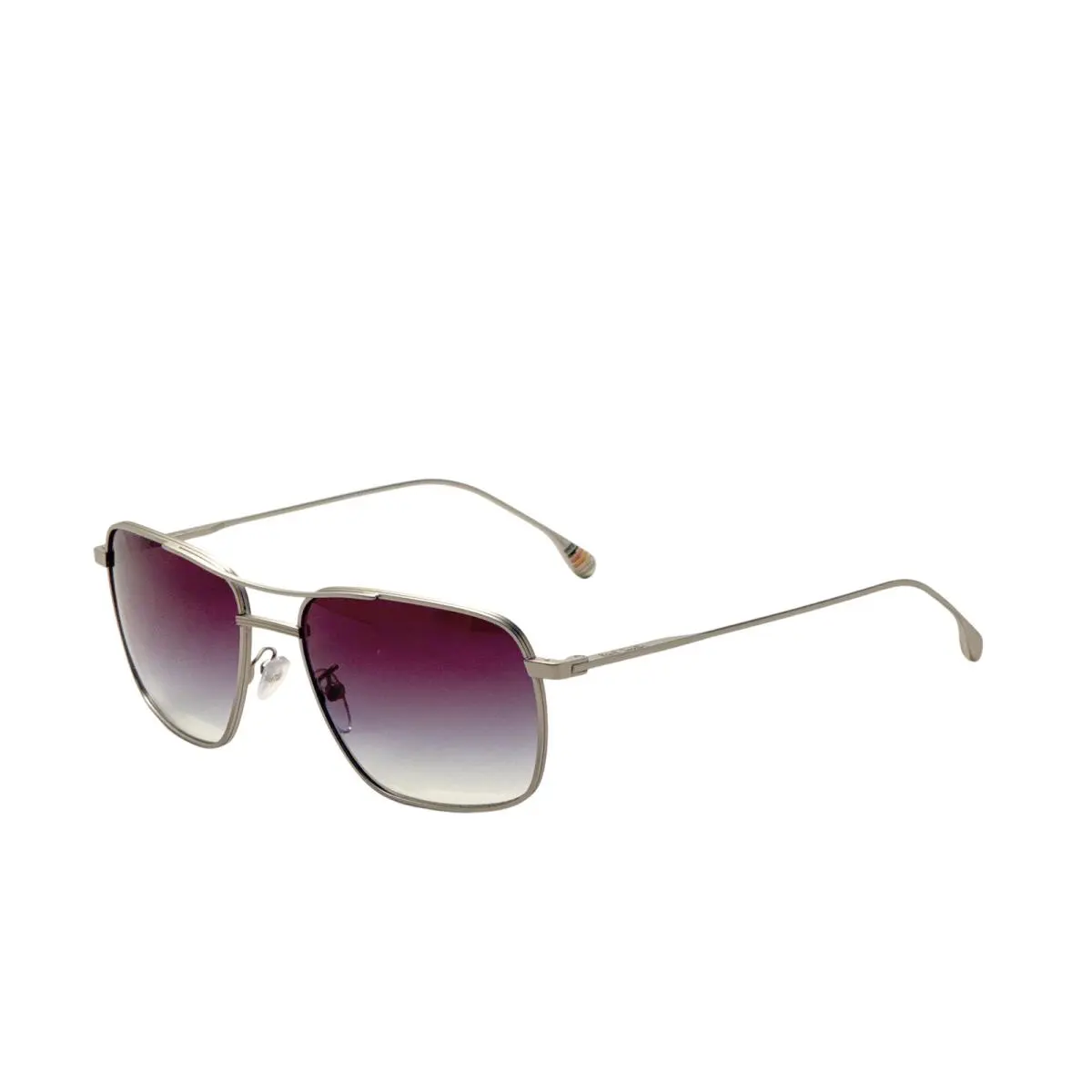 Paul Smith Men`s Foster 58mm Matte Silver Sunglasses PSSN07958-001-58