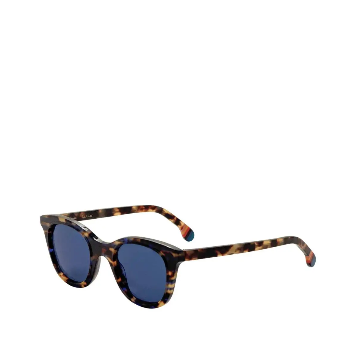 Paul Smith PSSN02349-002 Flash Tortoise Calder Sunglasses with Blue Lenses