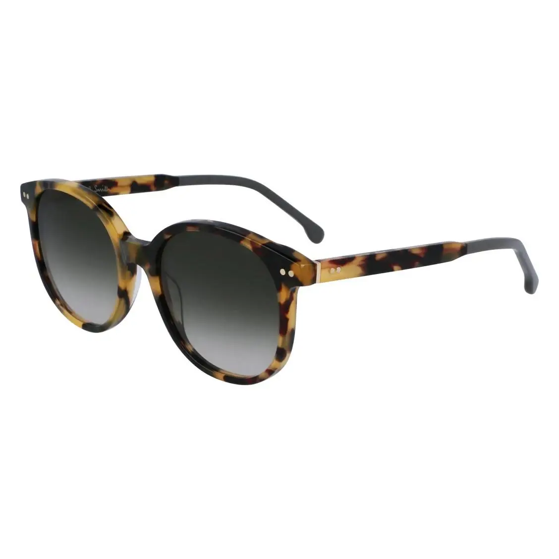 Paul Smith PSSN07354 002 Havana Khaki Finch Sunglasses with Green Lenses