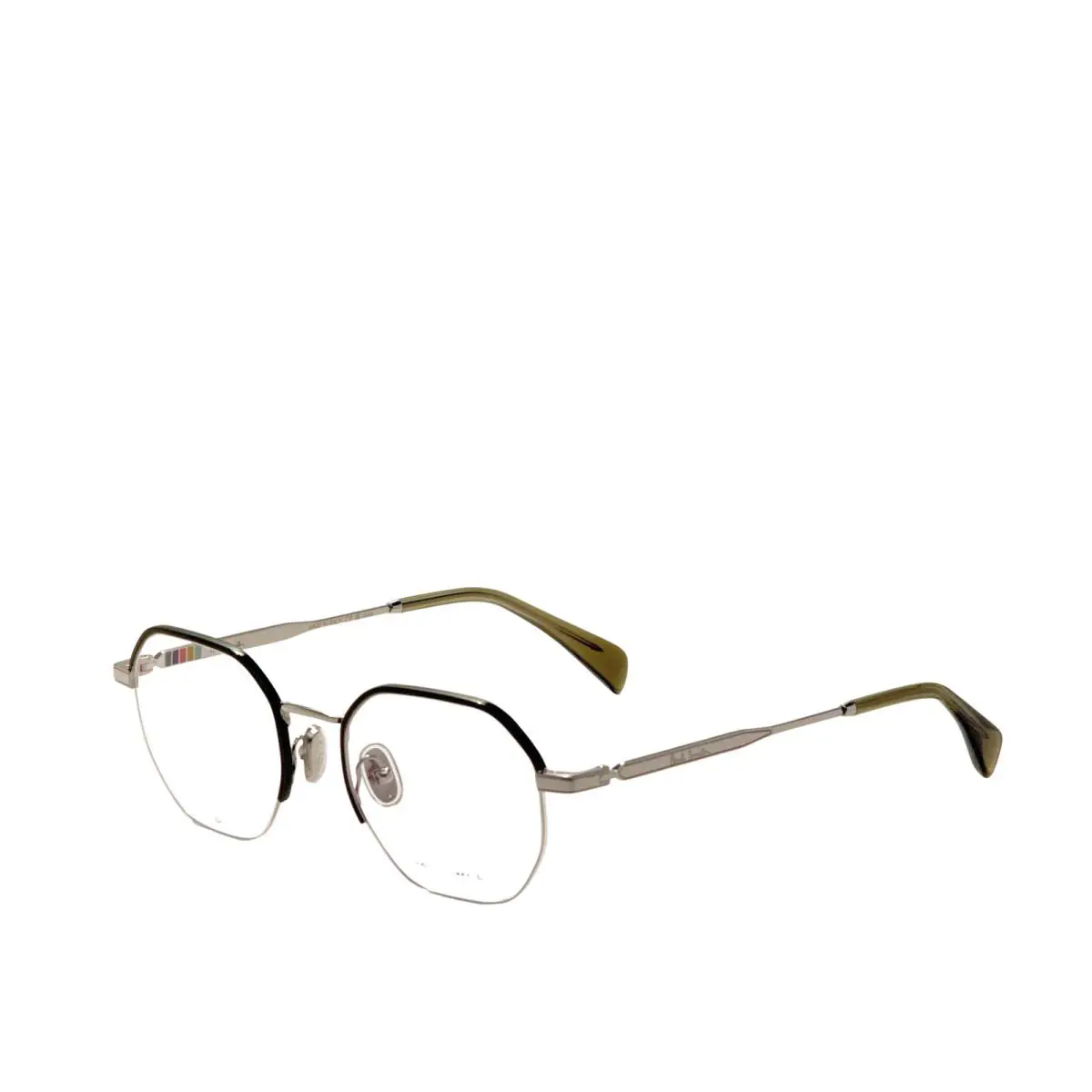 Paul Smith Men`s Lovell 51mm Silver Khaki Opticals PS24113-007-51