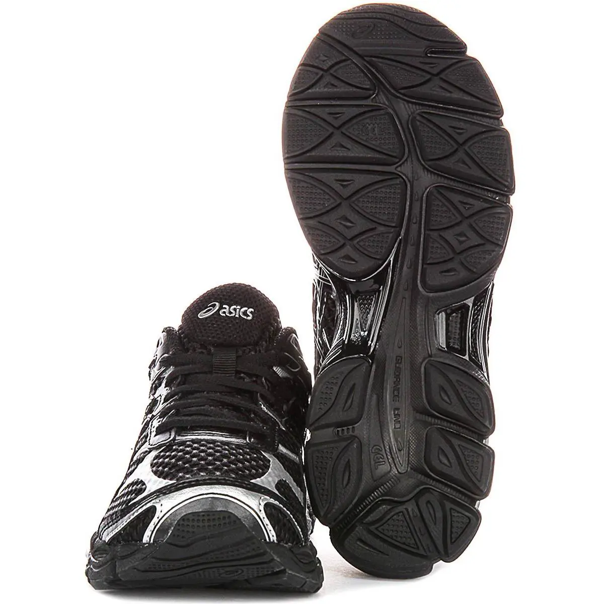 Asics shoes - Black Silver 3