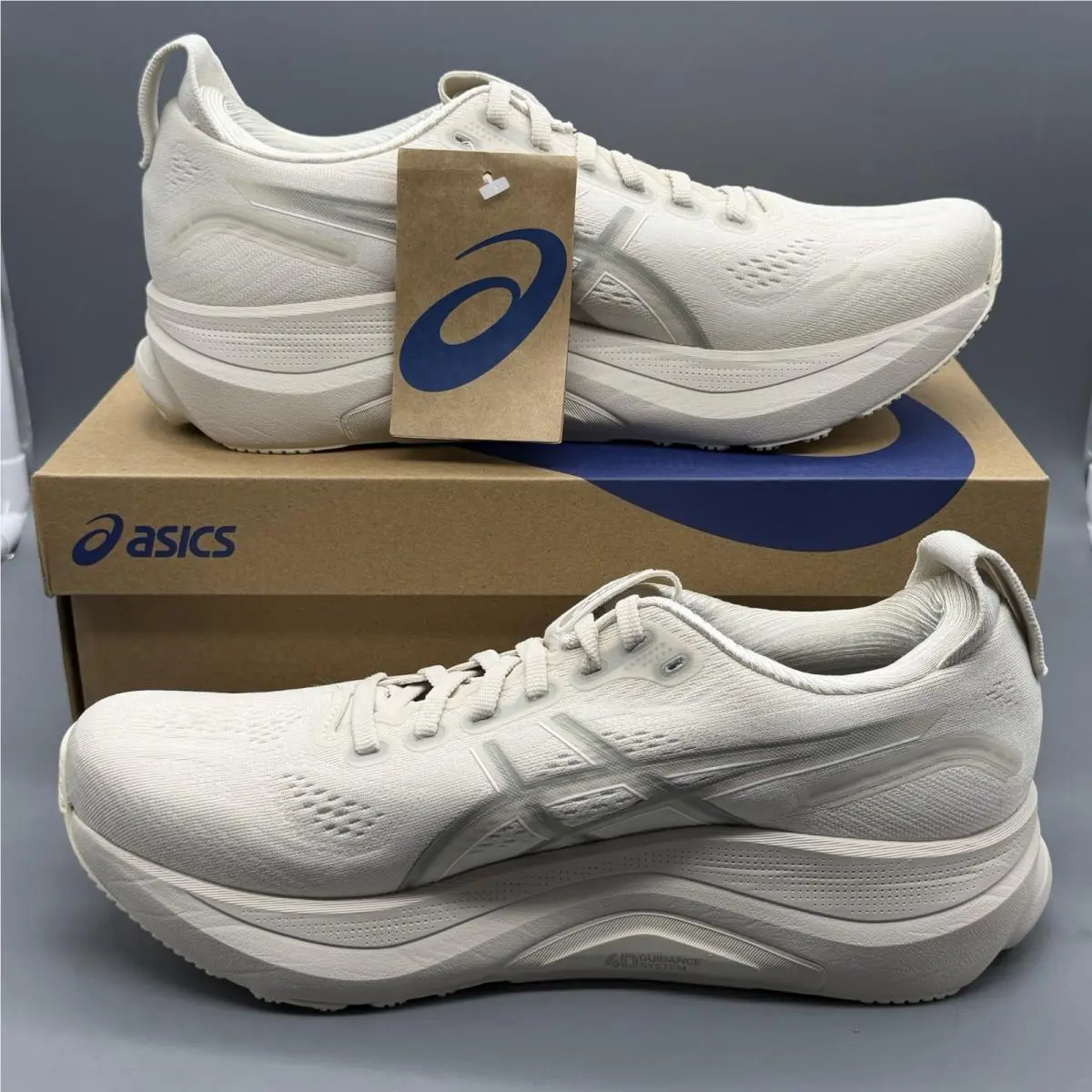 Asics shoes - ASICS Gel Kayano 32 - Gel Kayano - 1011C052 - Oatmeal (UPC: 0197298911955) 1
