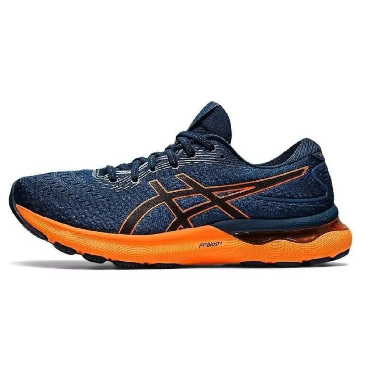 Asics shoes - ASICS Gel-Nimbus 24 - 1011B359402 - French Blue/Shocking Orange 0